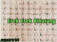 Erek Erek Awan Gelap 4D Bergambar 2D